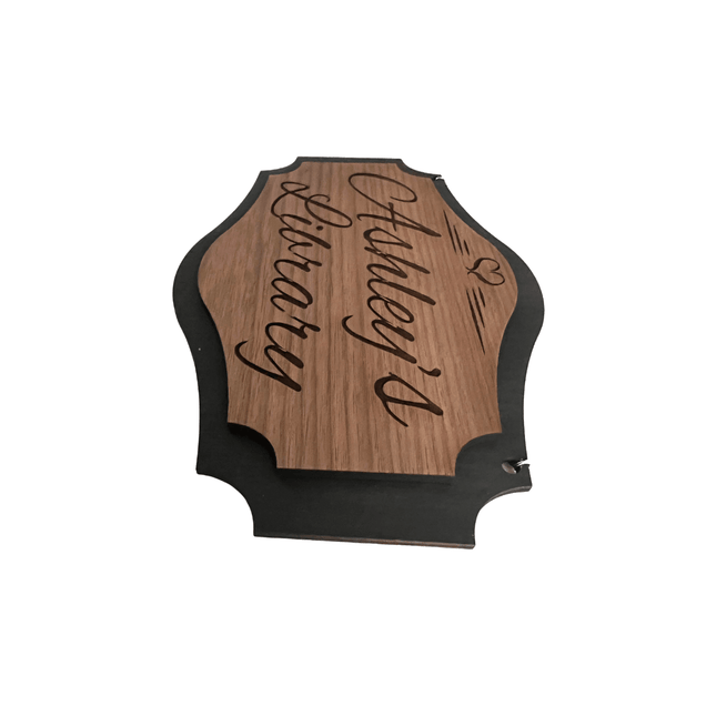 Custom Library Sign (8X5) - Heatwave Books