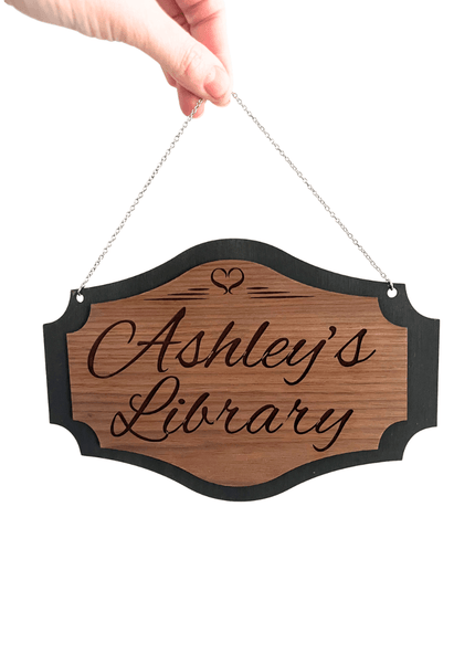 Custom Library Sign (8X5) - Heatwave Books