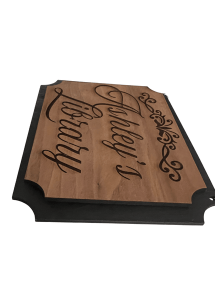 Custom Library Sign (8X6) - Heatwave Books