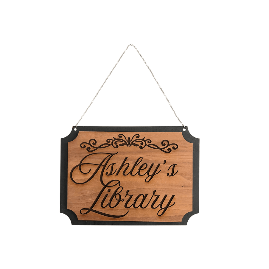 Custom Library Sign (8X6) - Heatwave Books