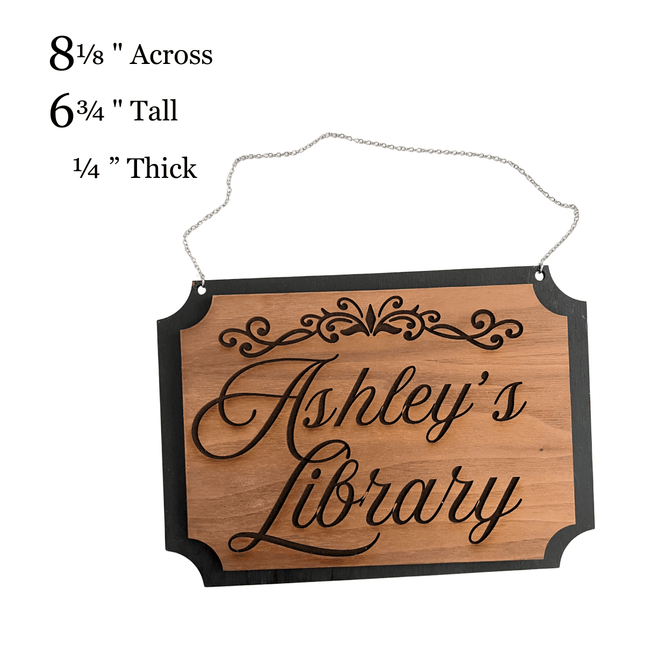 Custom Library Sign (8X6) - Heatwave Books