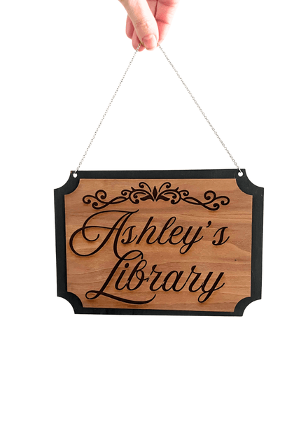 Custom Library Sign (8X6) - Heatwave Books