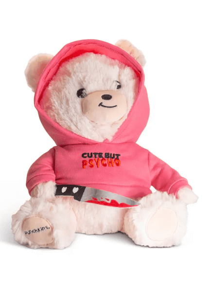 Cute but Psycho Bear Plush - Punchkins