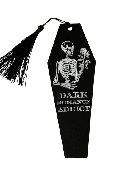 Dark Romance Addict Coffin Bookmark - Heatwave Books