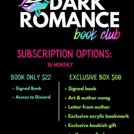 Dark Romance Book Club Subscription - Heatwave Books