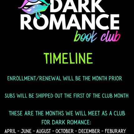 Dark Romance Book Club Subscription - Heatwave Books