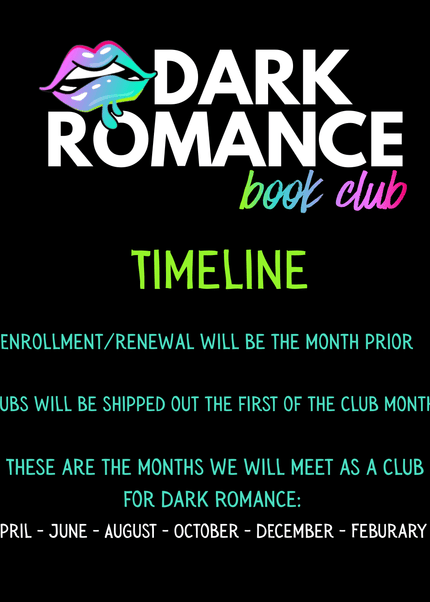 Dark Romance Book Club Subscription - Heatwave Books