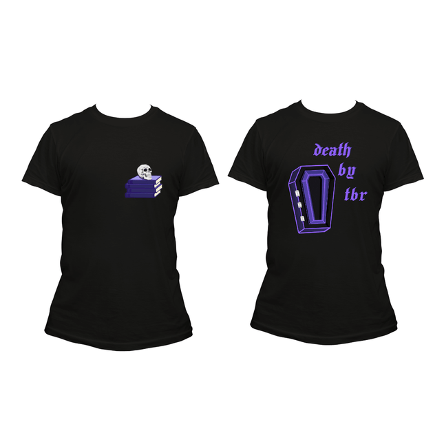 Death By TBR T-Shirt - Heatwave Books