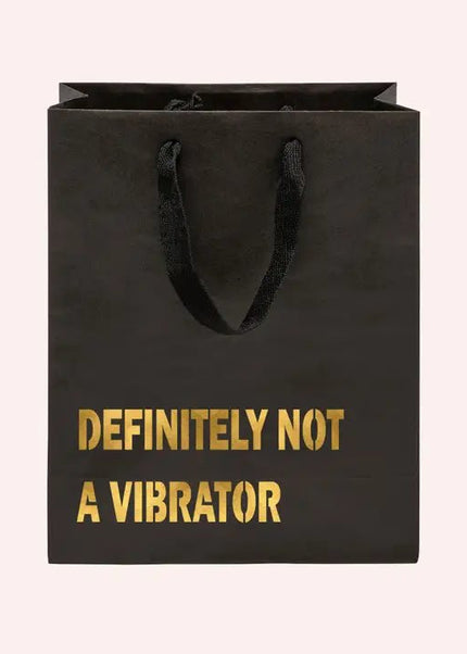 Definitely Not a Vibrator Gift Bag - Crimson and Clover Studios