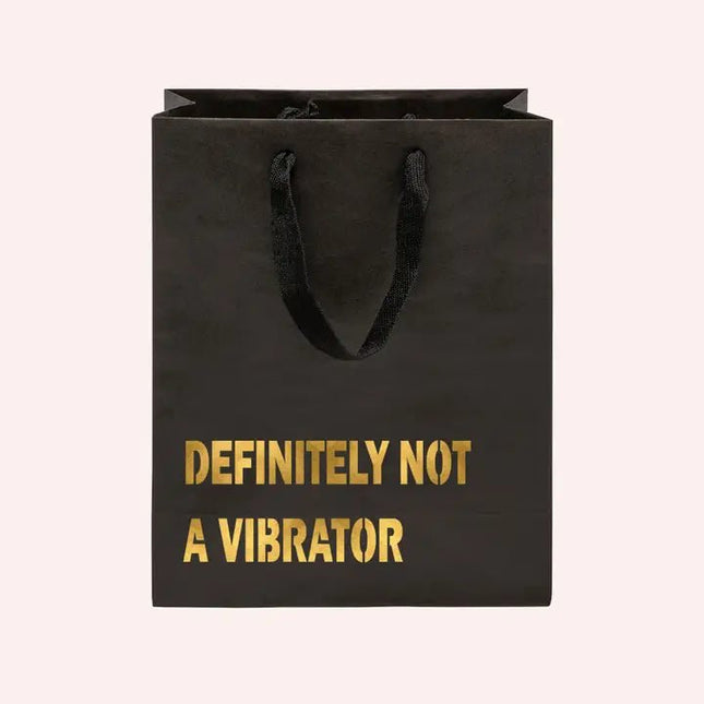 Definitely Not a Vibrator Gift Bag - Crimson and Clover Studios