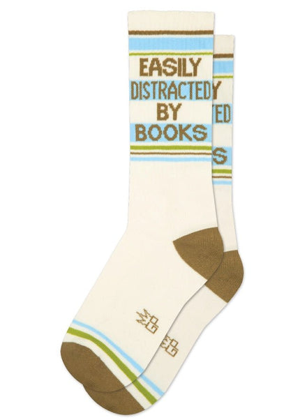 Easily Distracted by Books Socks - Heatwave Books