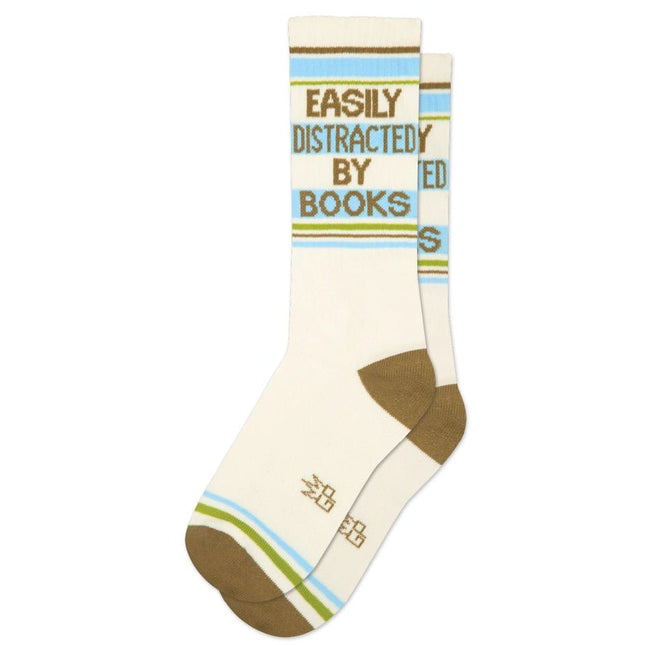 Easily Distracted by Books Socks - Heatwave Books