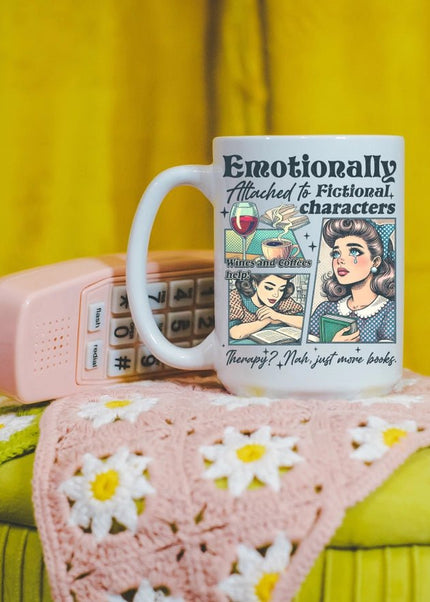 Emotionally Attached Coffee Mug - Heatwave Books