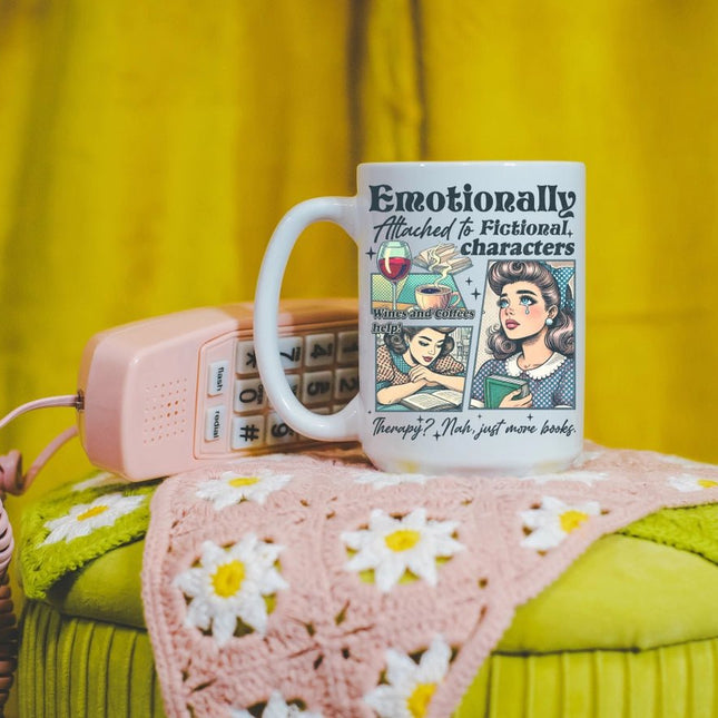 Emotionally Attached Coffee Mug - Heatwave Books