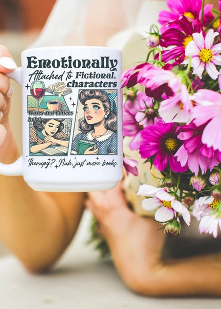 Emotionally Attached Coffee Mug - Heatwave Books