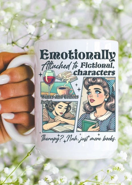 Emotionally Attached Coffee Mug - Heatwave Books