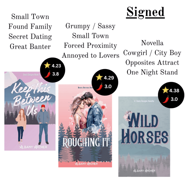 Exclusive Albany Archer Signed Book Box - Heatwave Books