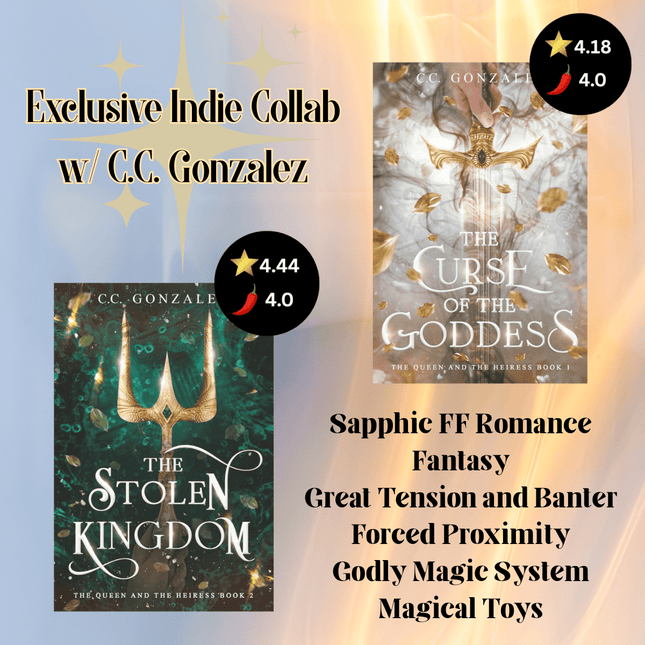 Exclusive C.C. Gonzalez Indie Book Box - Heatwave Books