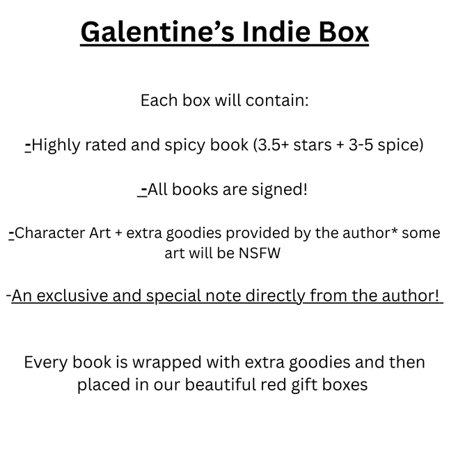 Exclusive Indie Galentine's Box - Heatwave Books