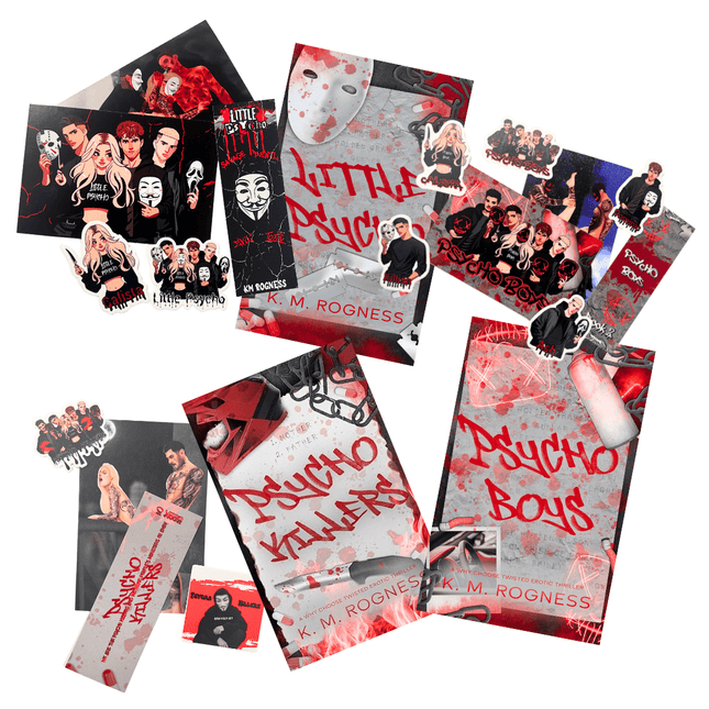 Exclusive K.M. Rogness Signed Book Box - Heatwave Books