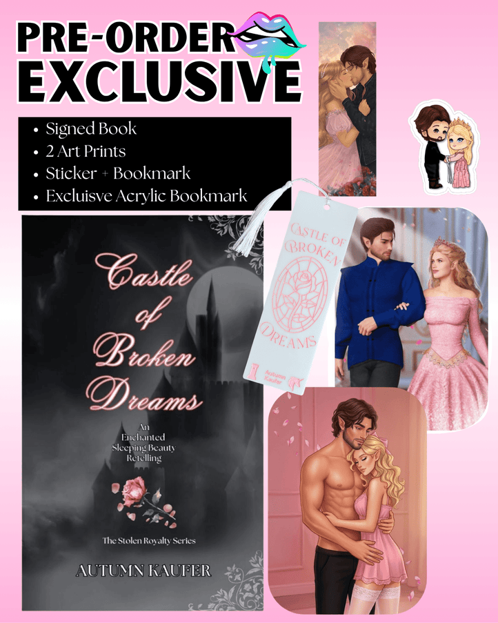 Exclusive PRE - ORDER Castle of Broken Dreams (Order by 8/1) - Heatwave Books