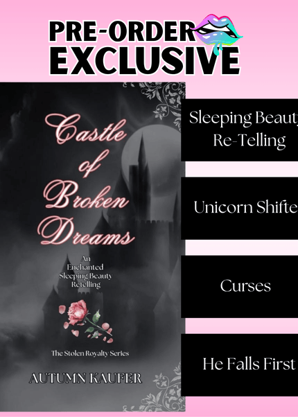 Exclusive PRE - ORDER Castle of Broken Dreams (Order by 8/1) - Heatwave Books