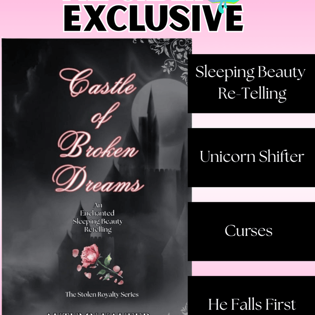Exclusive PRE - ORDER Castle of Broken Dreams (Order by 8/1) - Heatwave Books