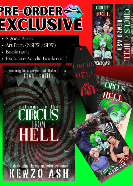 Exclusive PRE-ORDER Circus From Hell (Order by 9/1) - Heatwave Books