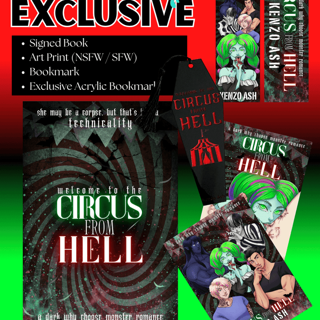 Exclusive PRE-ORDER Circus From Hell (Order by 9/1) - Heatwave Books
