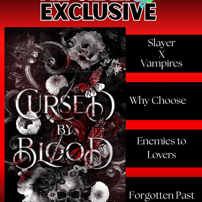 Exclusive PRE-ORDER Cursed By Blood (Order by 9/15) - Heatwave Books