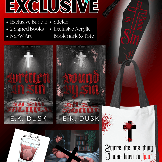 Exclusive PRE - ORDER E.K Dusk Series Bundle (Order by 5/15) - Heatwave Books