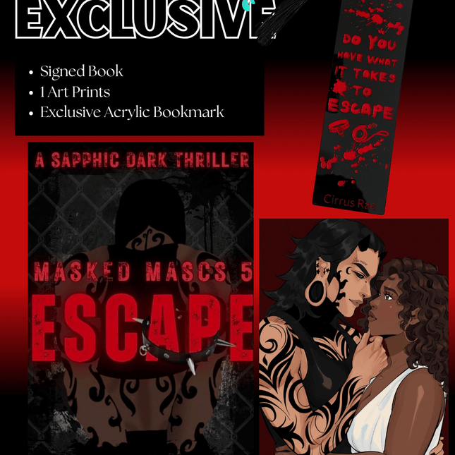 Exclusive PRE-ORDER Escape (Order by 9/16) - Heatwave Books