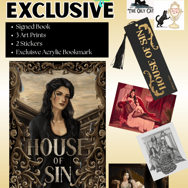Exclusive PRE - ORDER House of Sin (Order by 6/30) - Heatwave Books