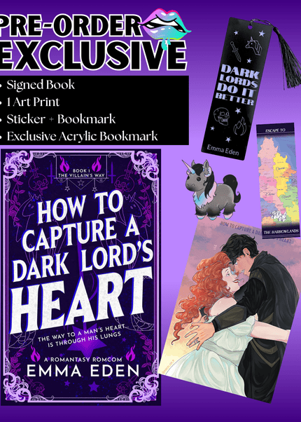 Exclusive PRE-ORDER How to Capture a Dark Lord's Heart (Order by 10/23) - Heatwave Books