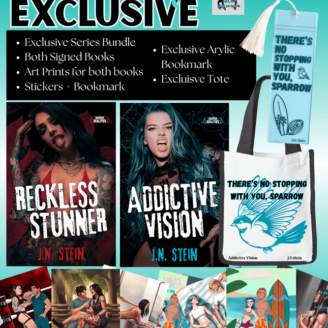 Exclusive PRE - ORDER J.N. Stein Series Bundle (Order by 6/15) - Heatwave Books