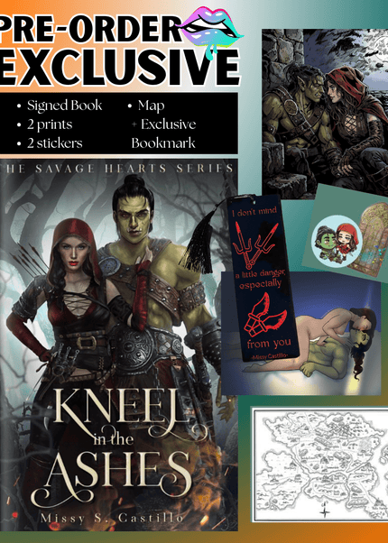 Exclusive PRE - ORDER Kneel in the Ashes (Order by 5/8) - Heatwave Books