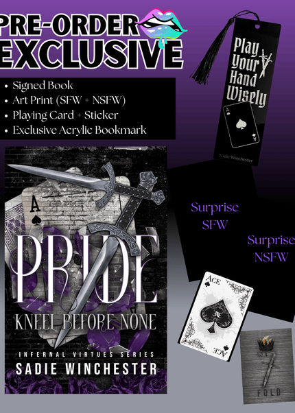 Exclusive PRE-ORDER Pride: Kneel Before None (Order by 9/18) - Heatwave Books