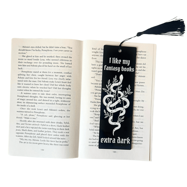 Extra Dark Fantasy Bookmark - Heatwave Books