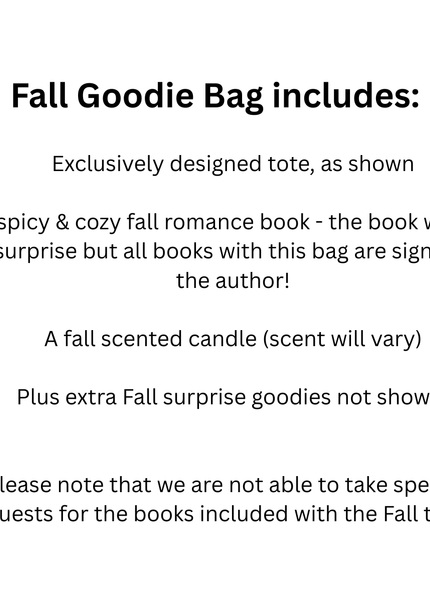 Fall Goodie Bag - Heatwave Books