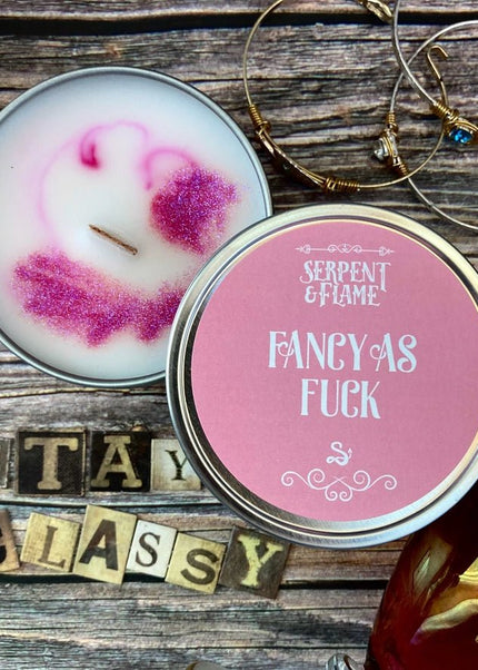 Fancy as Fuck Candle - Heatwave Books
