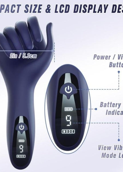 Futuristic Hand Vibrator - Heatwave Books