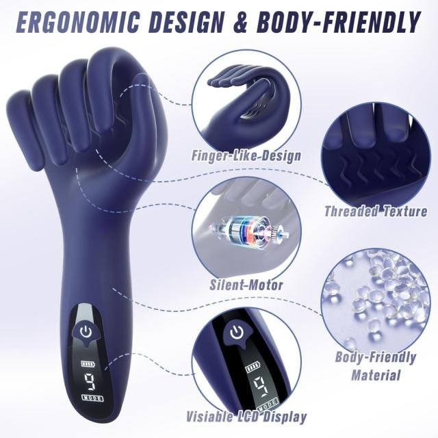 Futuristic Hand Vibrator - Heatwave Books