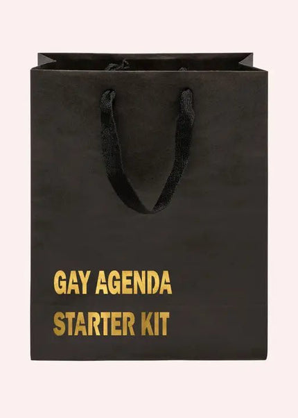 Gay Agenda Starter Kit Gift Bag - Crimson and Clover Studios