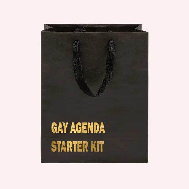 Gay Agenda Starter Kit Gift Bag - Crimson and Clover Studios