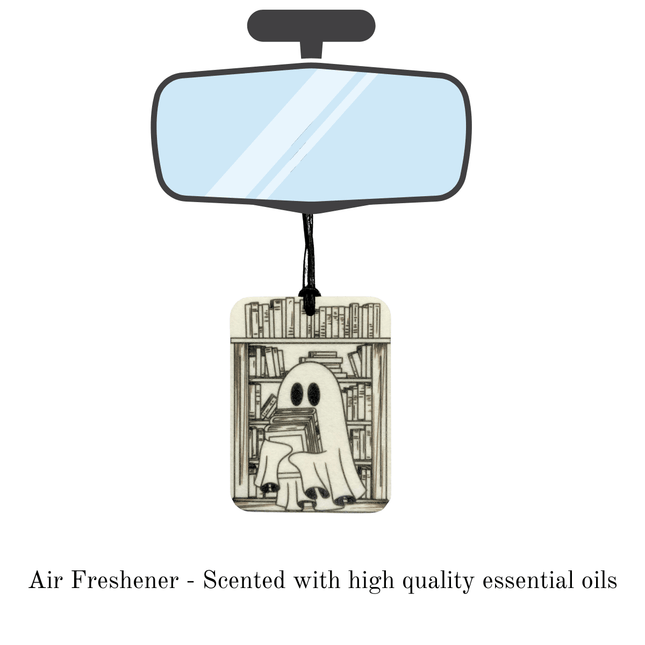 Ghost Bookstore Air Freshener - Heatwave Books