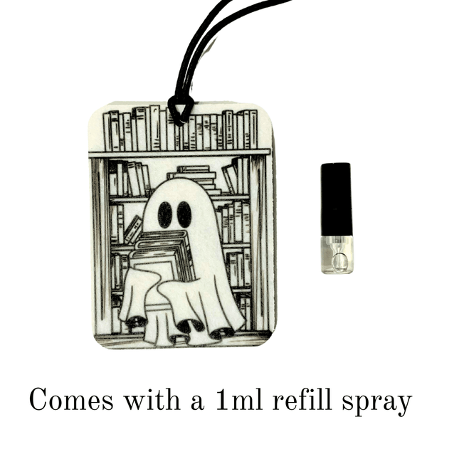 Ghost Bookstore Air Freshener - Heatwave Books