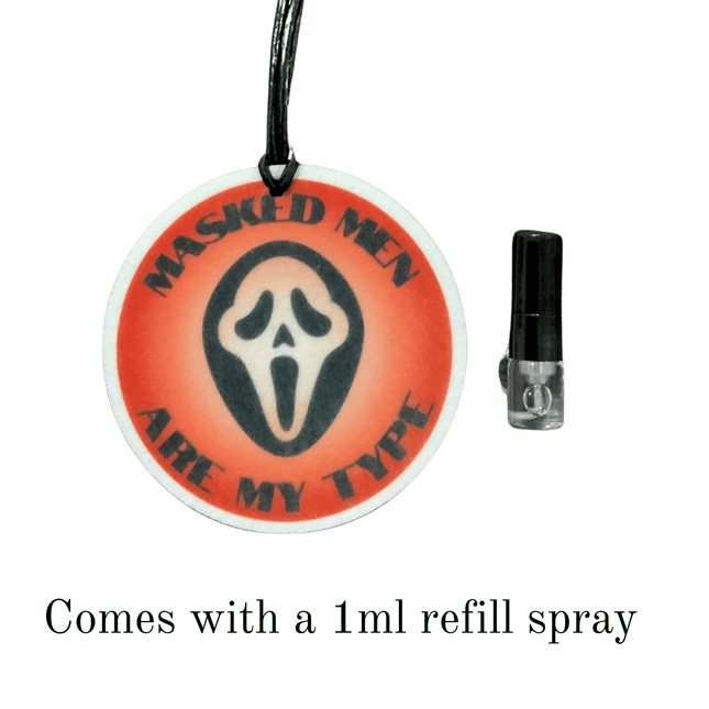 Ghost Mask Air Freshener - Heatwave Books