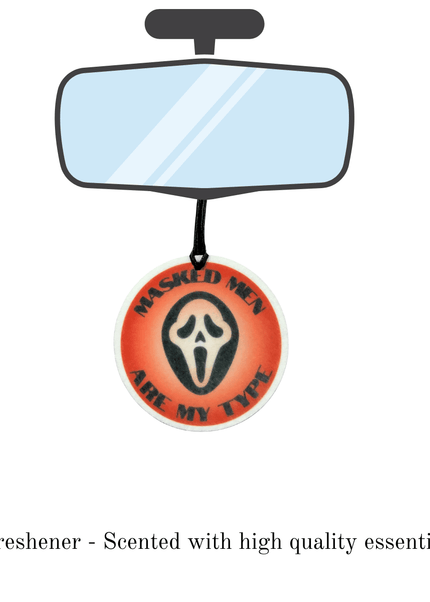 Ghost Mask Air Freshener - Heatwave Books