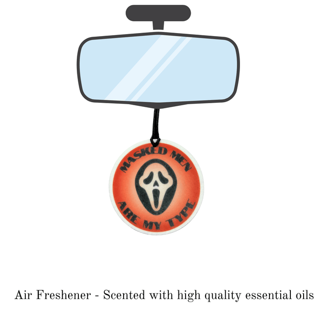 Ghost Mask Air Freshener - Heatwave Books