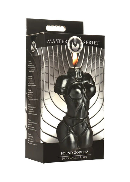 Goddess Black Drip Candle - Heatwave Books